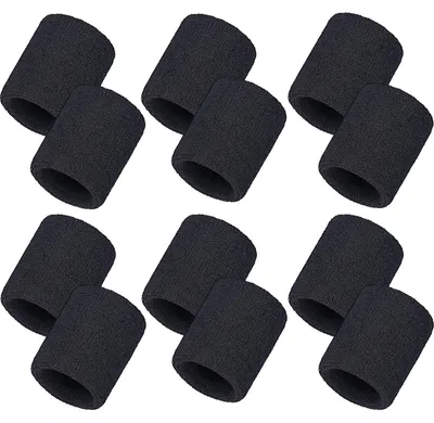 Imagen del producto de Juego de 12 bandas para la frente, de algodón, color , para deportes y entrenamiento