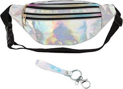Image de Sac unie imperméable avec bandoulière et sangle de transport - Sac à dos argenté pour les activités de plein air et les courses
