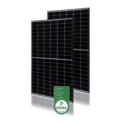 Produktbild von NuaSol - Monokristallines Solarmodul Black Frame 375 W 2x Photovoltaik Solaranlage