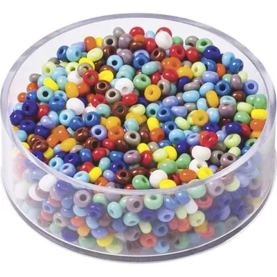 Produktbild von KNORR PRANDELL 213104990 Bö Rocailles Ø 25 mm Glas bunt gemischt