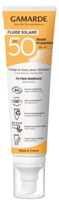 Obrázok produktu pre Gamarde Bio – Ochranný krém na slnko pre tvár a telo, SPF 50, 100 ml