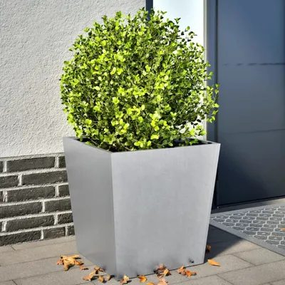 Produktbild von Möbel Pflanzkübel 2 Stk. 50x50x50 cm Verzinkter Stahl - Beete 851077