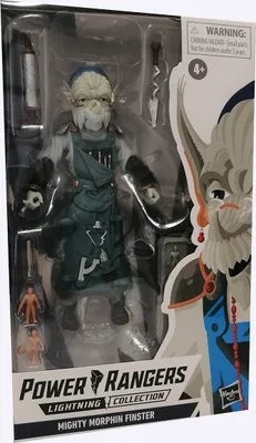 Zdjęcie produktu dla Hasbro F2285 Power Ranger Mighty Morphin Finster, Lightning Collection, figurka akcji z fartuchem, walizką i wałkiem do ciasta, 15 cm