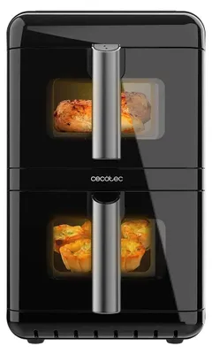 Immagine prodotto di Cecotec A01_EU01_109325 friggitrice Doppia 12 L Indipendente 2900 W Friggitrice ad aria calda Nero