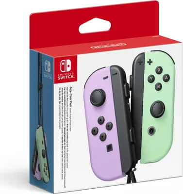Image de Nintendo Joy-Con 2er Set pastell-lila et pastell-grün