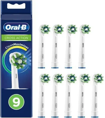 Produktbild von Aufsteckbürsten CrossAction 9 Stück