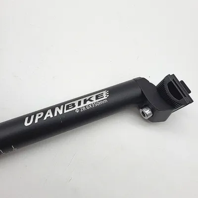 Zdjęcie produktu dla sztyca podsiodłowa panbike 350 mm (13,8 cala), stop aluminium, z zaciskiem z mikroregulacją, 28,6*350 mm