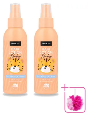 Produktbild von 2 x Sence Baby Haarlotion – Verzorgend – 150 ml - Sparpackung - 2 Stücke