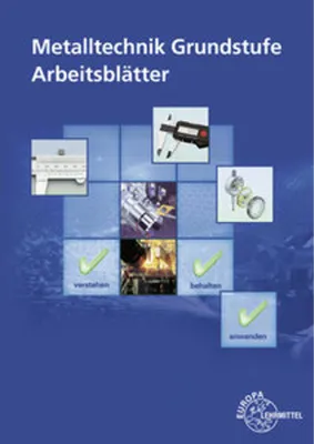 Produktbild von Metalltechnik Grundstufe Arbeitsblätter