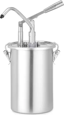 Immagine prodotto di Distributore di salsa HENDI, acciaio inox, singolo, 4,5L, ⌀180x(H)420mm