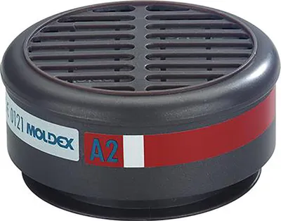 Produktbild von Moldex Gasfilter 8500 A2 max.0,5Vol.% b.30xAGW-Wert EN1438:2004+A12008 10 Stk