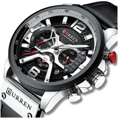 Obrázok produktu pre Pánske Hodinky Curren Elegantné Klasické Chronograf Dátum Hodinky 5 Farieb