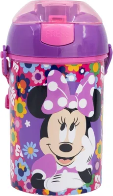 Produktbild von Disney Minnie Kinderflasche 450ml Wasserflasche für Schule & Freizeit