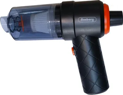 Obrázek produktu pro Ruční vysavač Rosberg R51001PV, 6 W, 2,8 kPa, 3,7 V, 0,1 l, Výdrž baterie 10 min, Černá