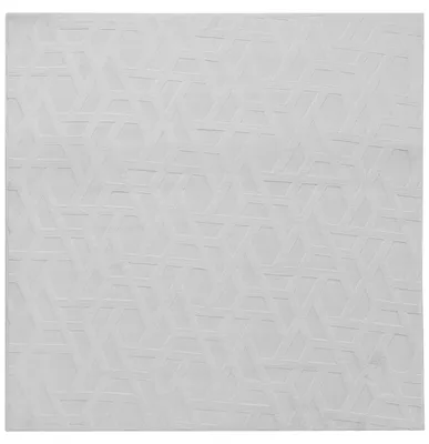 Zdjęcie produktu dla BELIANI Dywan beżowoszary 160 x 160 cm kwadratowy kształt żakardowy nowoczesny