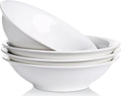 Immagine prodotto di Ciotola grande - Set di 4 - porcellana bianca - 1300 ml