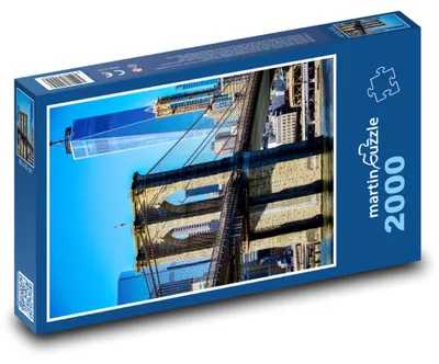 Obrázok produktu pre Puzzle 2000 Brooklynský most a mesto - martinpuzzle