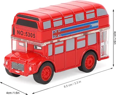 Zdjęcie produktu dla Kreskówka Autobus Stop Samochód Zabawka Wysoka symulacja Dzieci Dziecko Wycofanie Model pojazdu