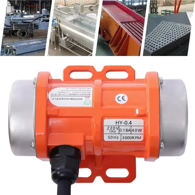 Produktbild von AC Betonrüttler, Vibrationsmotor 40 W, einphasig, 3000 U/min, Gehäuse aus Aluminiumlegierung