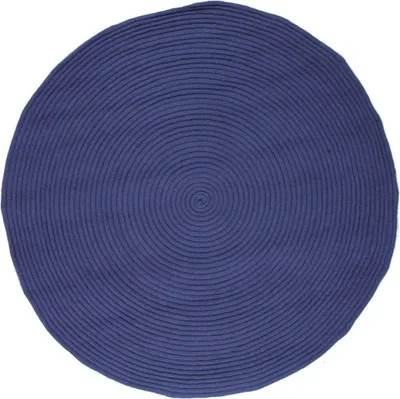 Produktbild von Wendbarer Baumwollteppich mit Kordeleffekt, Ø 120 cm