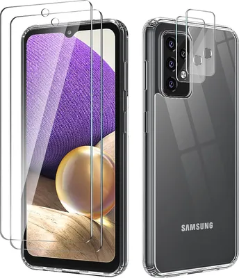 Obrázok produktu pre Puzdro pre Samsung Galaxy A33 5G priehľadné 2x tvrdené sklo odolné
