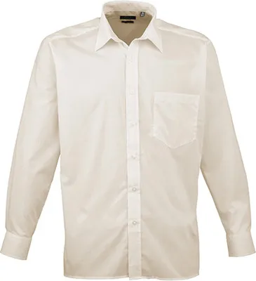 Produktbild von Premier Workwear Men´s Poplin Long Sleeve Shirt