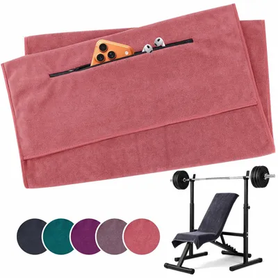 Productafbeelding van Sneldrogende Fitness Handdoek 120x50cm voor Sport en Buiten