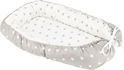 Obrázek produktu pro Famanu Reisnest Babycocon šedá s hvězdičkami - multifunkční