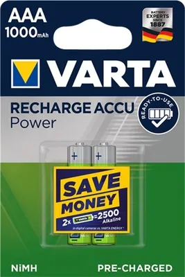 Produktbild von VARTA RECHARGE ACCU Power AAA 1000mAh Blister