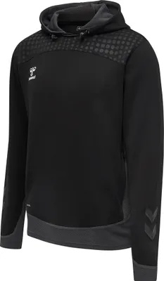 Produktbild von Hummel Lead Poly Kapuzen Sweatshirt, BIKING RED, XXXL, Herren