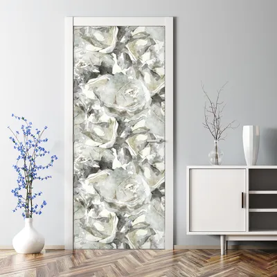 Produktbild von Dekorative Türtapete Türposter selbstklebend Klebefolie Türaufkleber Pflanze Dschungel 70 x 200 cm