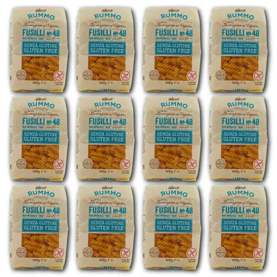 Produktbild von Rummo Glutenfreie Pasta Fusilli N.48 12 x 400 g