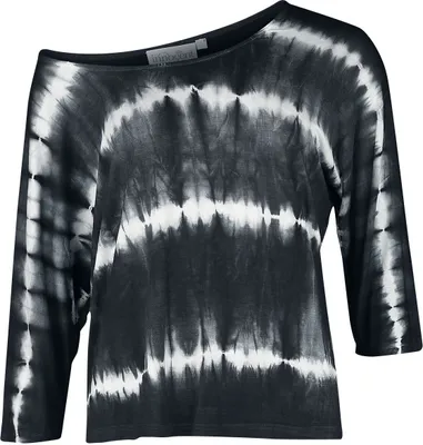Produktbild von Innocent Langarmshirt Damen Solana Top schwarz/weiß L