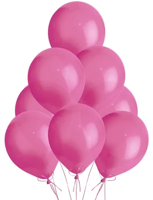 Metallic Latexballons 12 Zoll, 25 Stück, Fuchsia Pink