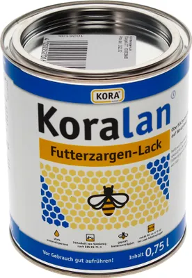 Produktbild von Koralan Futterzargen Lack (farblos) 750 ml