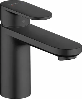 Produktbild von hansgrohe Waschtischmischer 100 Vernis Blend mattschwarz, 1 Stk.