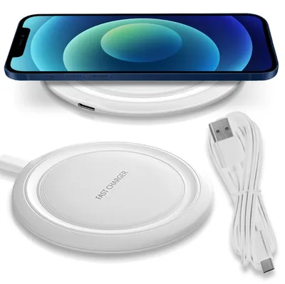 Produktbild von Für QI Wireless Charger Apple iPhone 12 / Mini Ladestation Kabellos