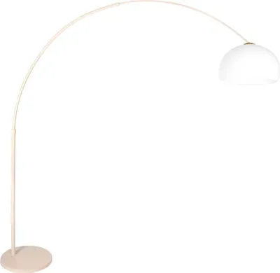 Zdjęcie produktu dla Lampa stojąca - beżowy biały - Sparkled Light - tworzywo sztuczne metal - Ø 45cm - E27 - 4314CR - Steinhauer