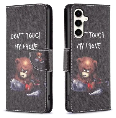 Image de Étui de protection en simili cuir pour Samsung Galaxy S23 FE, motif 6