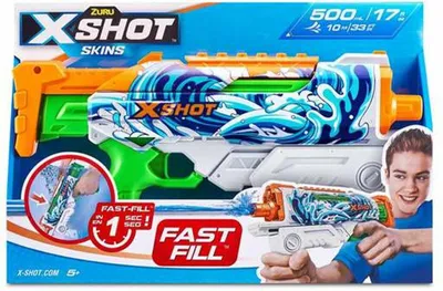 Produktbild von Zuru X-shot Skins Hyperload Fas-fill 34x17x6 Cm Sortiment Mehrfarbig  Mehrfarbig One Size