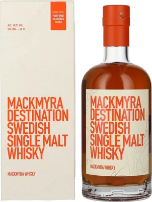 Produktbild von Mackmyra DESTINATION Swedish Single Malt Whisky 48,7% Vol. 0,7l in Geschenkbox