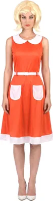 Produktbild von Retro Vintage 50er 60er Kostüm für Damen