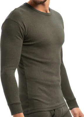 Produktbild von MT Skishirt und leichte Thermowäsche für Herren – Langarm-Winterunterwäsche – Olive