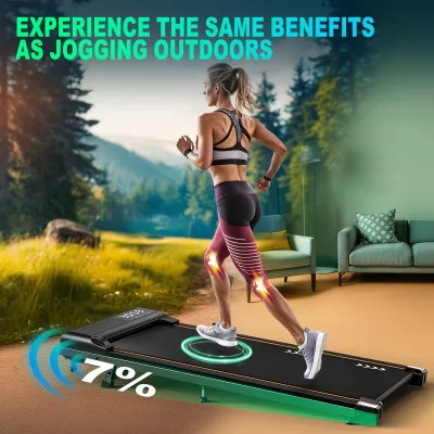 Image de Loopband - Tapis de marche - Wandelband - Walkingpad - Tapis de course - Moteur 225 chevaux - Pliable et compact