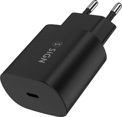 Obrázek produktu pro Rychlonabíječka SiGN USB-C 25W 3A - černá