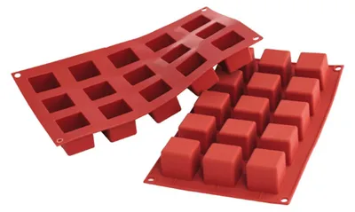 Produktbild von Silikon-Backform Kubus, 295x175x35