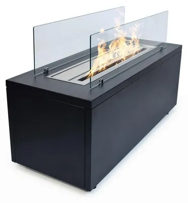 Productafbeelding van Divina Fire Caravaggio -ethanol haard zwart 100x40x40 cm