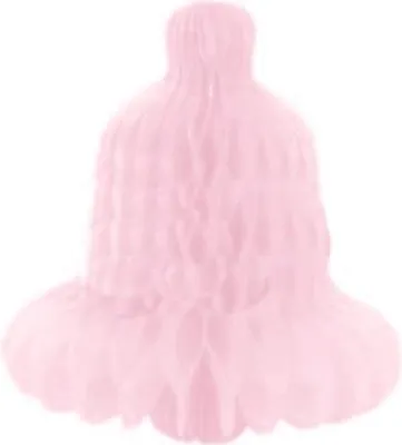 Image de Rosette décorative Pink Bell 17cm
