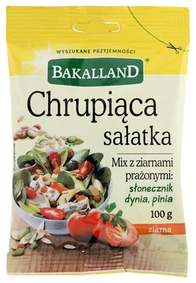 Obrázok produktu pre Bakalland Chrumkavý mix šalátov Slnečnicový tekvicový borovicový 100 G