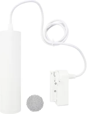 Produktbild von Ledvion - Schienensystem lampen, 1m, 1-Phasen, ohne Schiene, Weiss, 1-flammig Spot, spotlight, deckenspot, deckenstrahler, strahler lampe